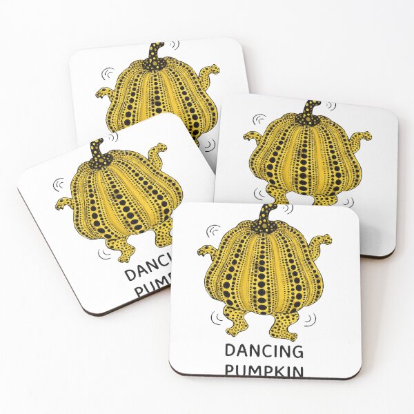 Item preview, Yayoi Kusama Punpkin Dancing designed and sold by devonclemon.