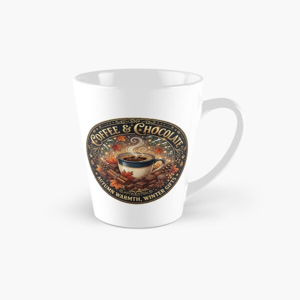 Item preview, Coffee and Chocolate Autumn Warmth Winter Holiday Design designed and sold by KreatoLab.