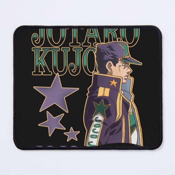 Item preview, Jotaro Kuju Side Profile Portrait with Stars Colorful Anime designed and sold by ClairLuther571.