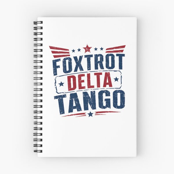 Item preview, Foxtrot Delta Tango Military Veteran Patriotic designed and sold by JonesFlora2025.