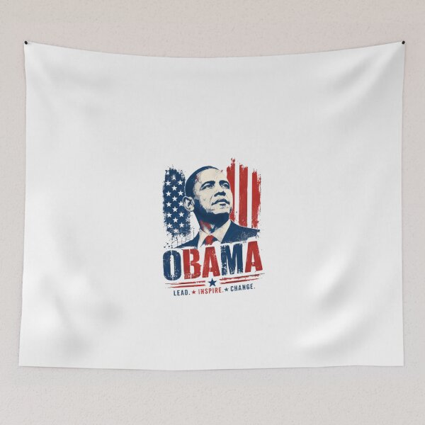 Item preview, Obama Lead Inspire Change United States President Political Supporter designed and sold by JonesFlora2025.