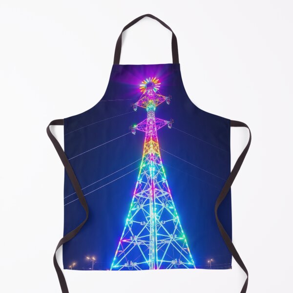 Item preview, Rainbow Electric Tower Neon Illumination Art designed and sold by Pylon-Bureau.