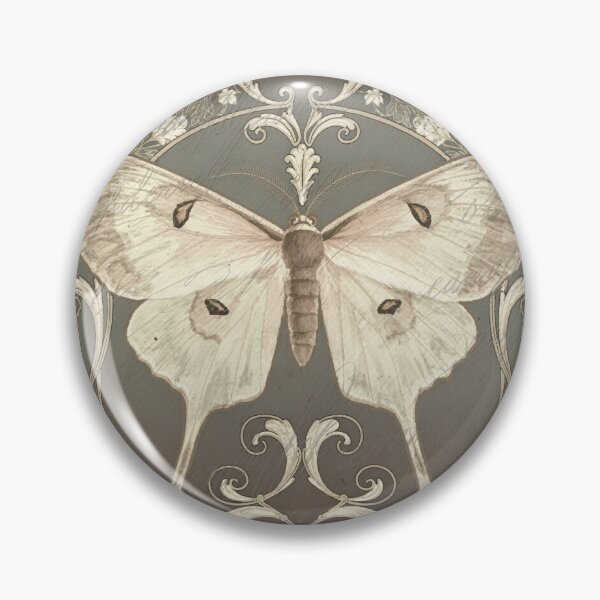 Item preview, Art Nouveau Luna Moth in Gold Wall Art designed and sold by PictorialWhimsy.