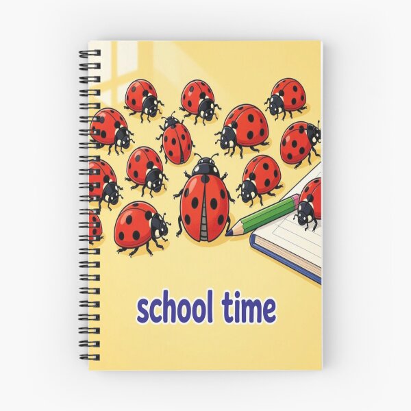 Item preview, Cute Ladybugs Pattern - Lucky Aesthetic Illustration designed and sold by Breezes-of-Ida.
