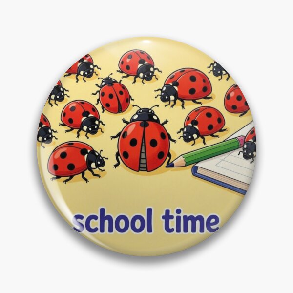 Item preview, Cute Ladybugs Pattern - Lucky Aesthetic Illustration designed and sold by Breezes-of-Ida.