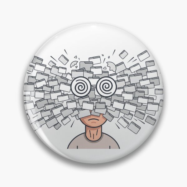 Item preview, Too Many Tabs Brain Explosion designed and sold by DownloSpace.