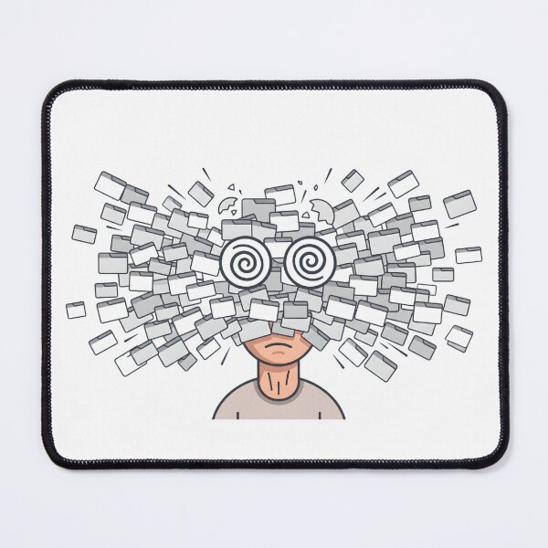 Item preview, Too Many Tabs Brain Explosion designed and sold by DownloSpace.