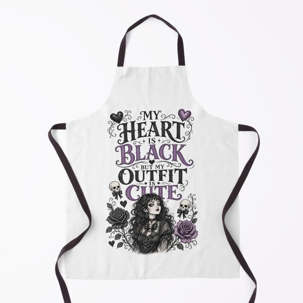 Item preview, My Heart Is Black, My Outfit Is Cute designed and sold by zakvisuals.