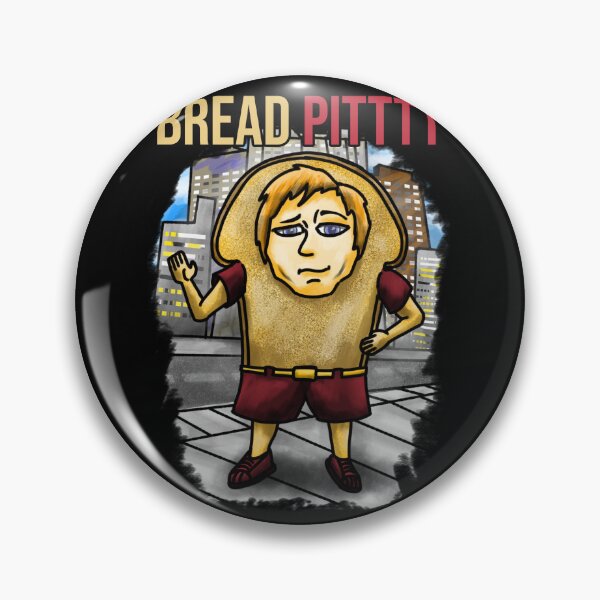 Item preview, Bread Pitt – Funny Baguette Food Pun designed and sold by Migiteart.
