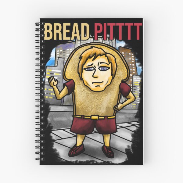 Item preview, Bread Pitt – Funny Baguette Food Pun designed and sold by Migiteart.