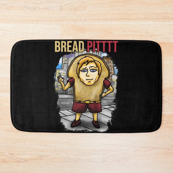 Item preview, Bread Pitt – Funny Baguette Food Pun designed and sold by Migiteart.