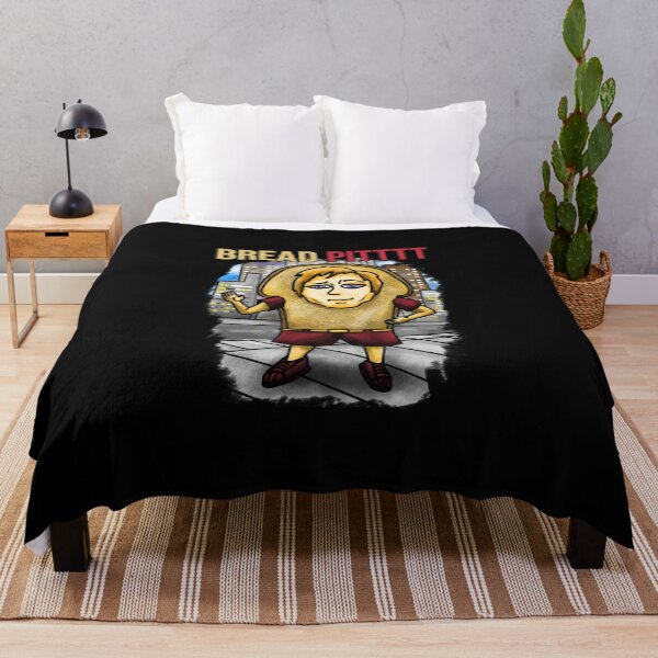Item preview, Bread Pitt – Funny Baguette Food Pun designed and sold by Migiteart.