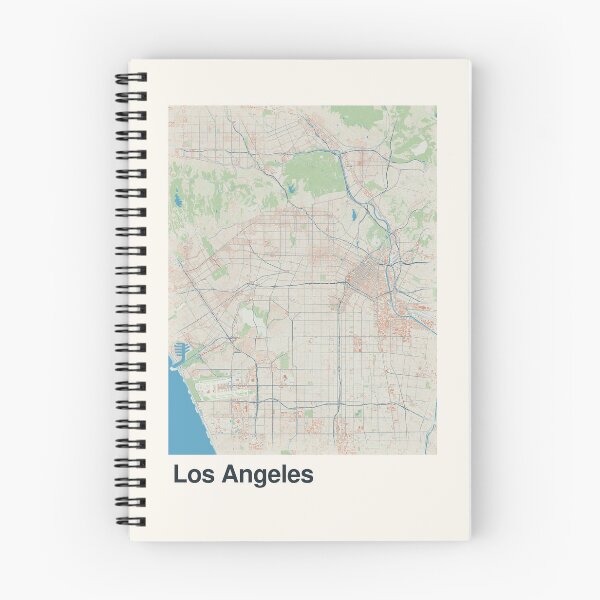 Item preview, Los Angeles Minimalistic Map Art designed and sold by MapsNerd.