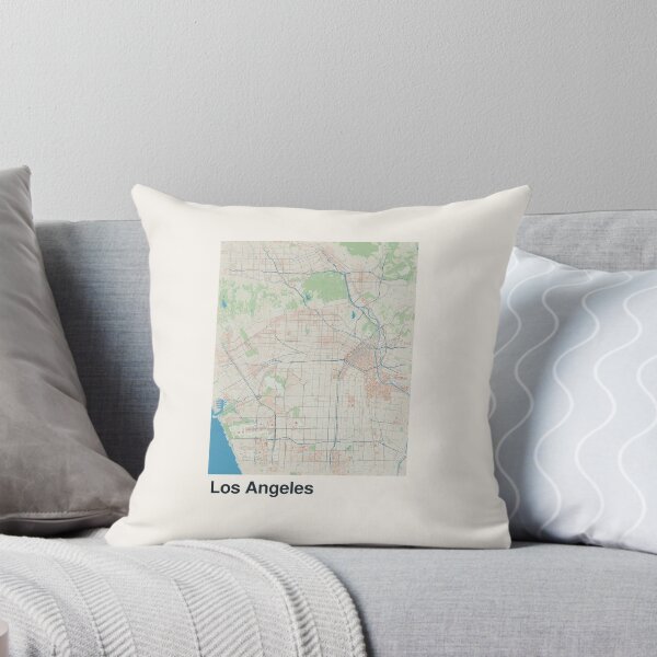 Item preview, Los Angeles Minimalistic Map Art designed and sold by MapsNerd.