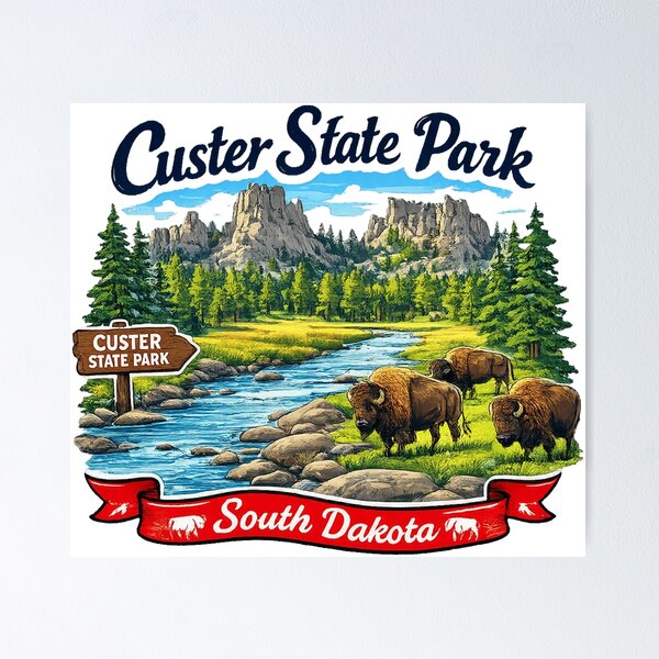 Item preview, Custer State Park South Dakota designed and sold by devonclemon.