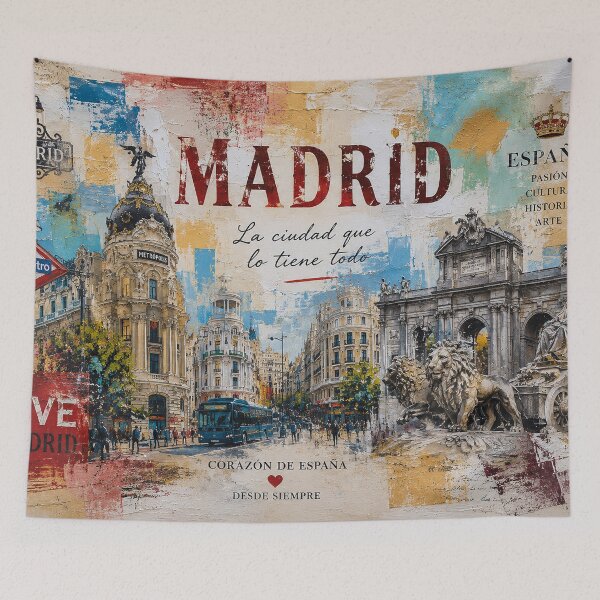 Item preview, Una postal de Madrid, España: una hermosa ciudad de Europa. designed and sold by GalleryKauffeld.