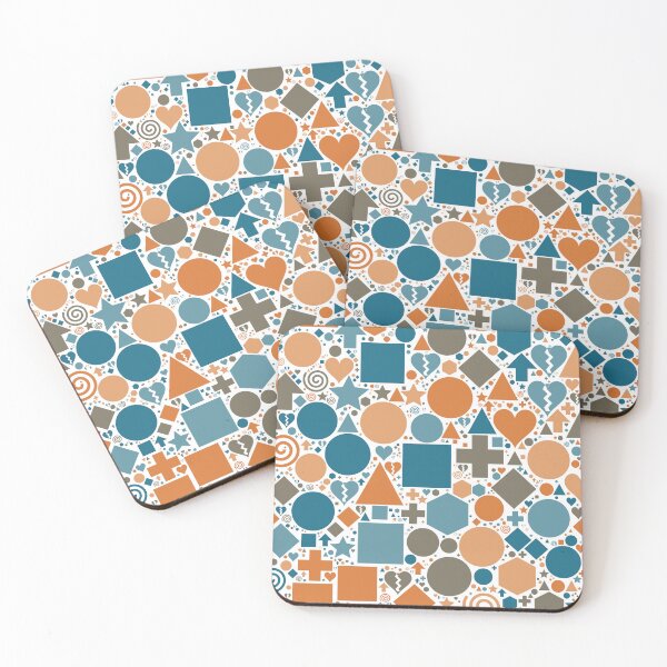 Item preview, Geometric Playground - End of Summer  designed and sold by TexSta.