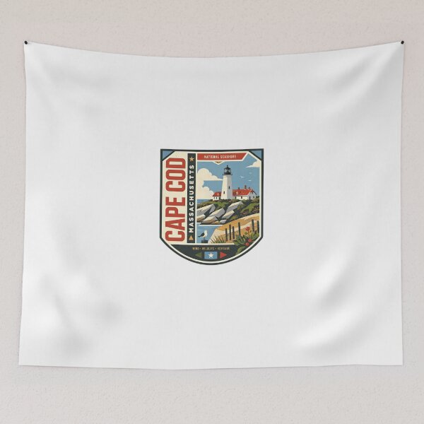 Item preview, Cape Cod Massachusetts National Seashore Travel Destination Lighthouse designed and sold by Star3NowForMe.