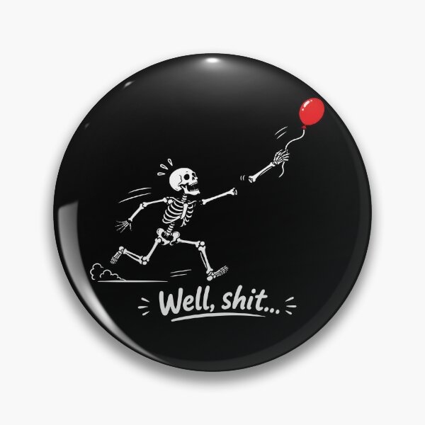 Item preview, Skeleton Lost Balloon designed and sold by Cozysmatsh.