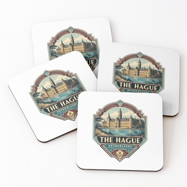 Item preview, The Hague Netherlands City Travel Binnenhof 1923 designed and sold by Star3NowForMe.