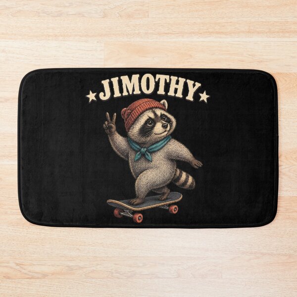 Item preview, Jimothy Raccoon Vintage Illustration Retro Style designed and sold by felixpalette.