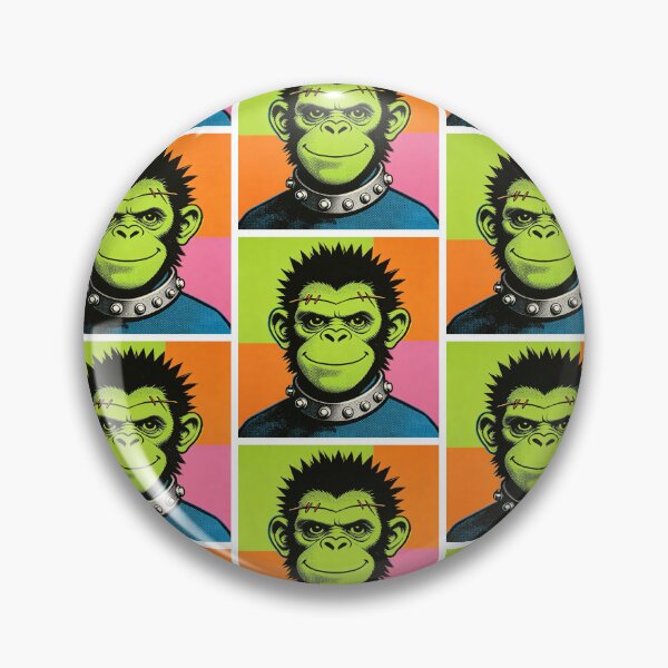 Item preview, Chimpancé pop designed and sold by Glenbobagins.