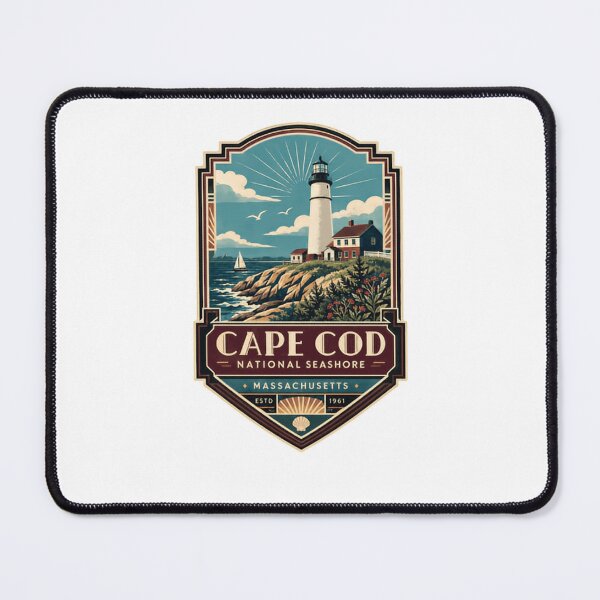 Item preview, Cape Cod National Seashore Massachusetts Estd 1961 New England Travel Souvenir designed and sold by Star3NowForMe.