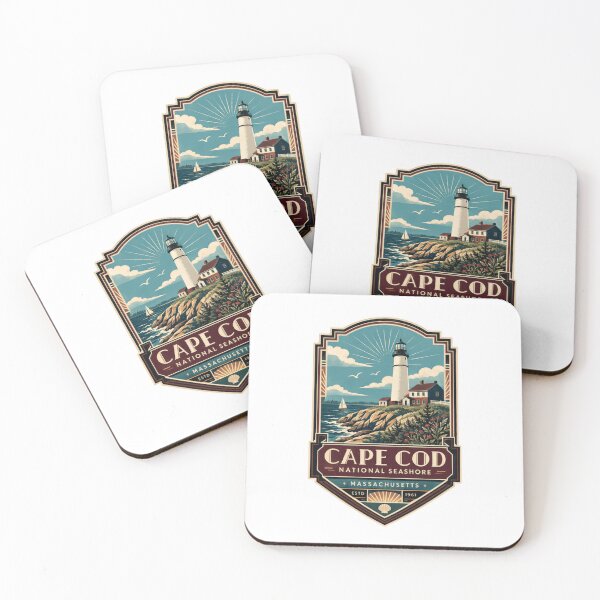 Item preview, Cape Cod National Seashore Massachusetts Estd 1961 New England Travel Souvenir designed and sold by Star3NowForMe.