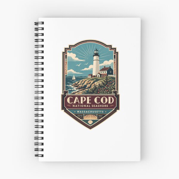 Item preview, Cape Cod National Seashore Massachusetts Estd 1961 New England Travel Souvenir designed and sold by Star3NowForMe.