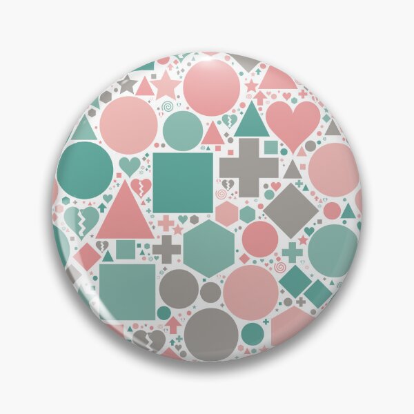 Item preview, Geometric Playground - Soft Kawaii designed and sold by TexSta.