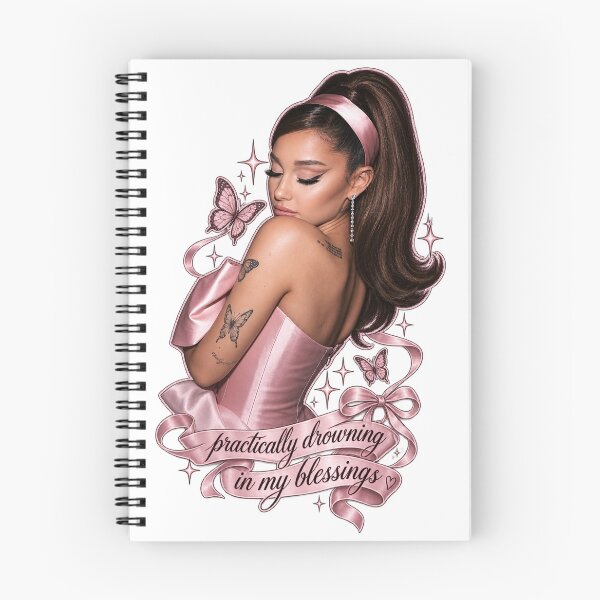 Item preview, Ariana Grande, 'Practically Drowning in my Blessings' Print designed and sold by btluvs.