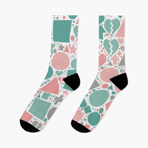 Item preview, Geometric Playground - Soft Kawaii designed and sold by TexSta.