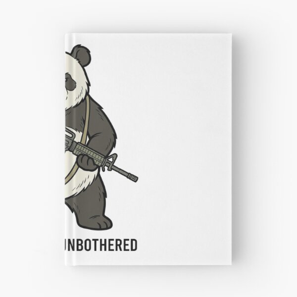 Item preview, Tactical Panda Tactical And Unbothered Funny Giant Bear Military Gun Humor designed and sold by raedattia.