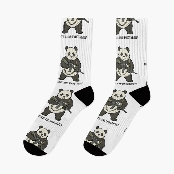 Item preview, Tactical Panda Tactical And Unbothered Funny Giant Bear Military Gun Humor designed and sold by raedattia.