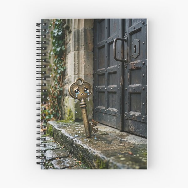 Item preview, Crying Antique Key Outside Locked Gothic Door designed and sold by Michaelragheb.