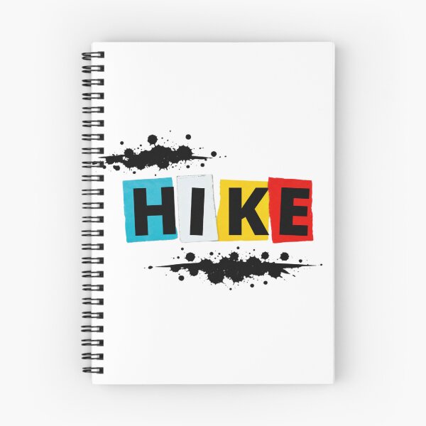 Item preview, HIKE Bold Ransom Note Outdoor Typography designed and sold by GabeMountainArt.