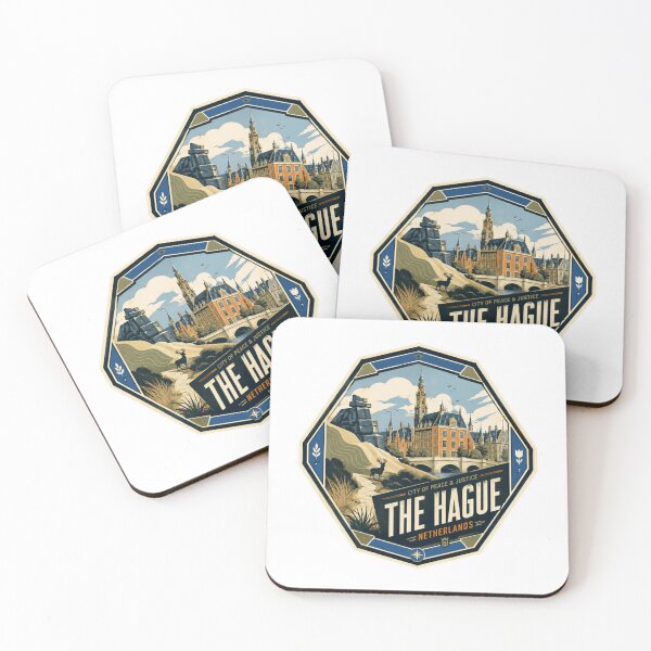Item preview, City Of Peace & Justice The Hague Netherlands Travel Souvenir European Landmark designed and sold by Star3NowForMe.