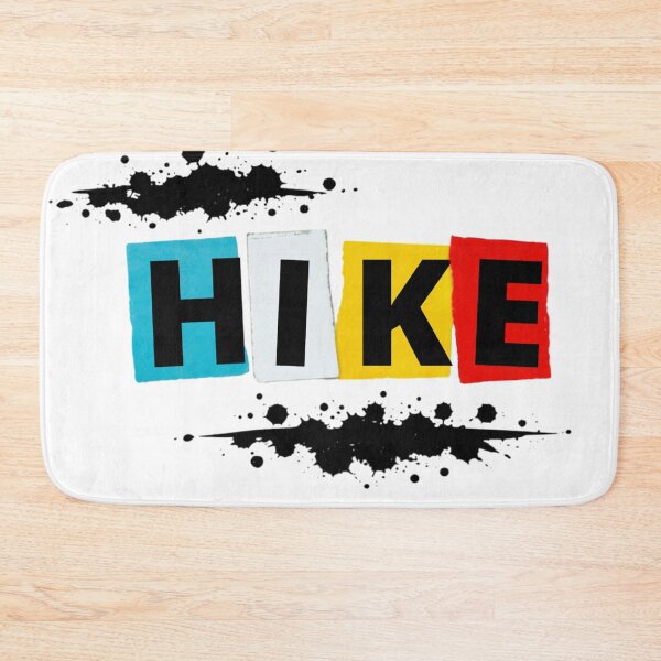 Item preview, HIKE Bold Ransom Note Outdoor Typography designed and sold by GabeMountainArt.