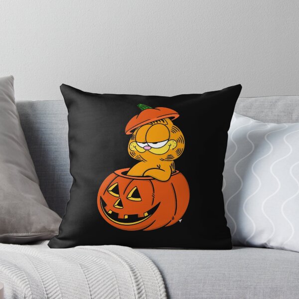Item preview, Orange Cat Halloween - Black Background  designed and sold by The Abysmall.