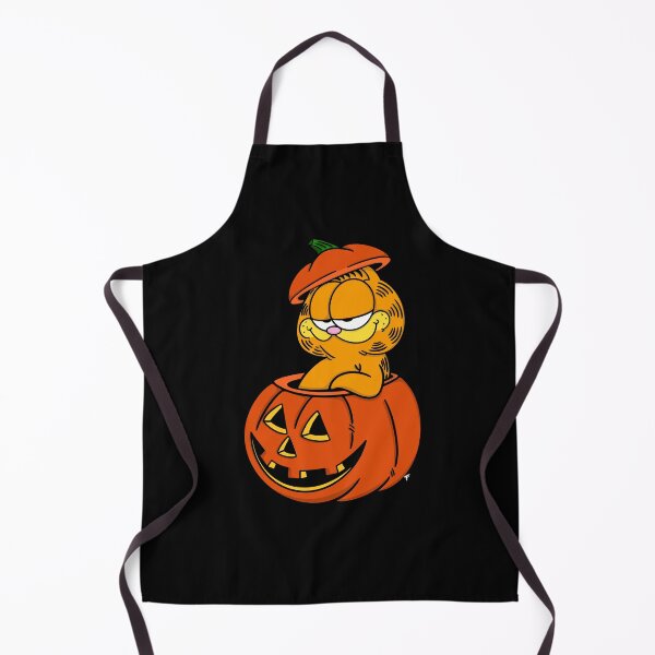 Item preview, Orange Cat Halloween - Black Background designed and sold by The Abysmall.