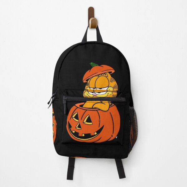 Item preview, Orange Cat Halloween - Black Background designed and sold by The Abysmall.