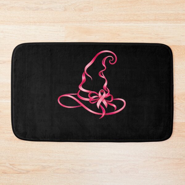 Item preview, Pink Ribbon Witch Hat Breast Cancer Halloween designed and sold by Trippy-Toad.