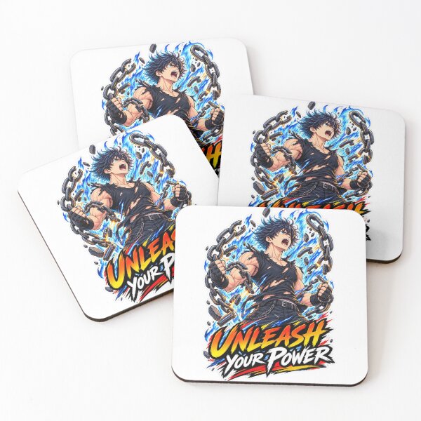 Item preview, Unleash Your Power-Anime Hero Breaking Chains designed and sold by carestazafeli.