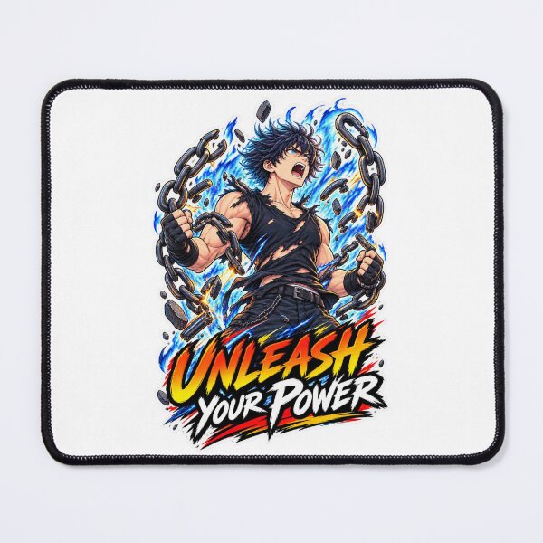 Item preview, Unleash Your Power-Anime Hero Breaking Chains designed and sold by carestazafeli.