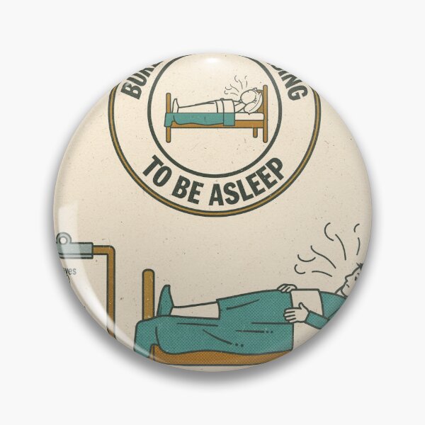 Item preview, Bureau of Pretending to Be Asleep Retro Poster designed and sold by PictorialWhimsy.