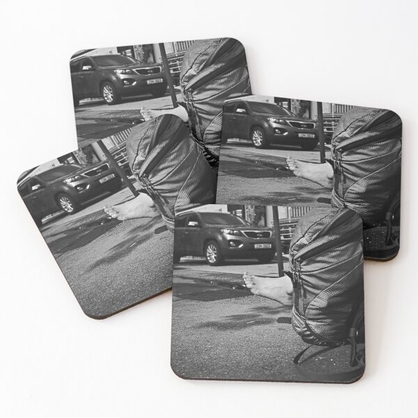 Item preview, Bare Foot Beside the City Road designed and sold by UrbanNoirMood.