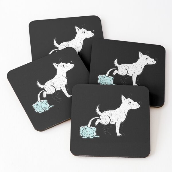 Item preview, Dog Peeing On Ice Cube Funny Visual Pun Graphic Distressed designed and sold by TheHellIWontSh.