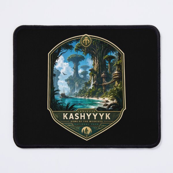 Item preview, Kashyyyk - National Park Nature Landscape designed and sold by FrontierCosmic.