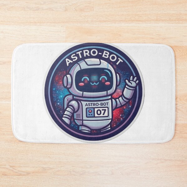 Item preview, Astro-Bot Retro  Space Explorer designed and sold by LUM3RA.