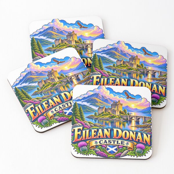 Item preview, Eilean Donan Castle – Iconic Scottish Highlands Travel Art designed and sold by ChicClicker.